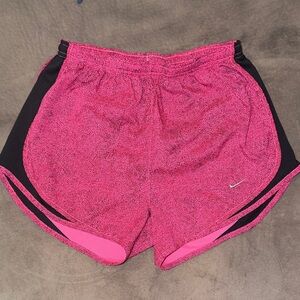 Nike Women's Vibrant Pink Athletic Shorts